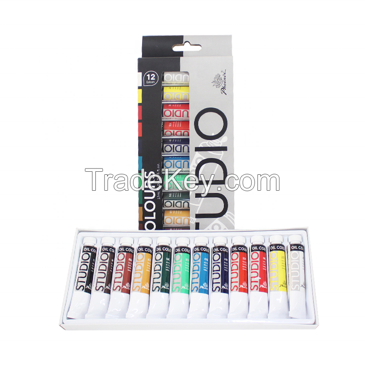 Oil Paints 6*22ml in 56 colors art sets Wholesale with AP EN71 CE certification