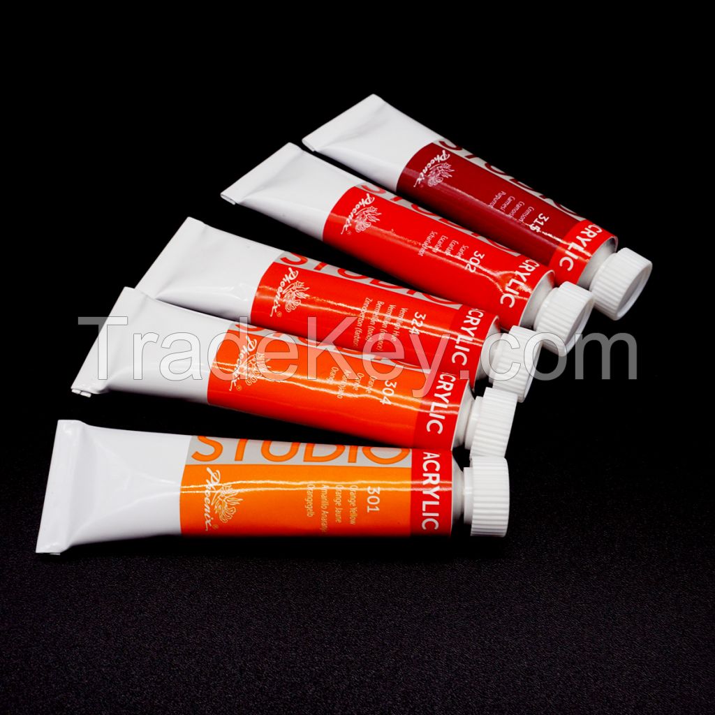 2021 Hot Selling New Design Rich Color 24 Colors Acrylic Paint Set For Artist
