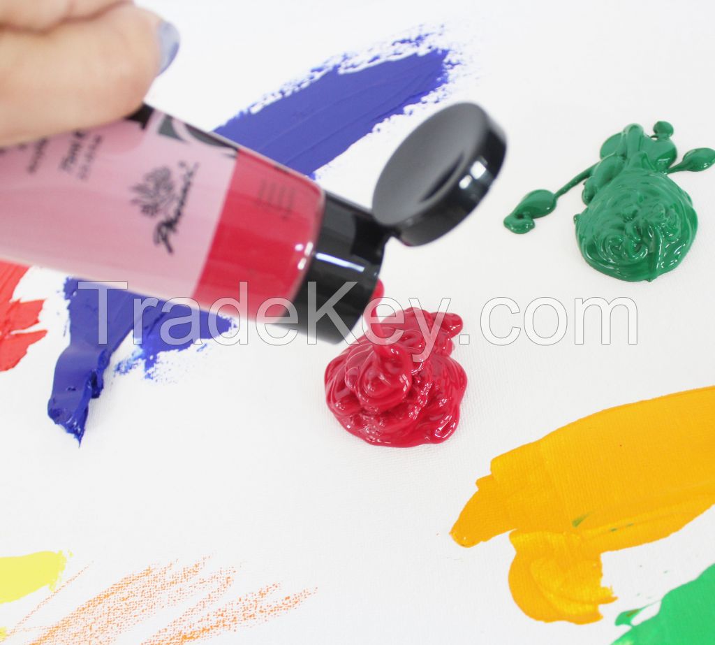 High quality Acrylic Paints Studio Series For Canvas 75/100/200/250/500 ml Plastic Bottles Bulk Packages