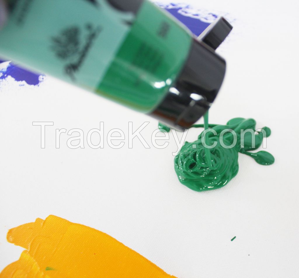 Manufacture Acrylic Paints Studio Series For Canvas 75/100/200/250/500 ml Plastic Bottles Bulk Packages