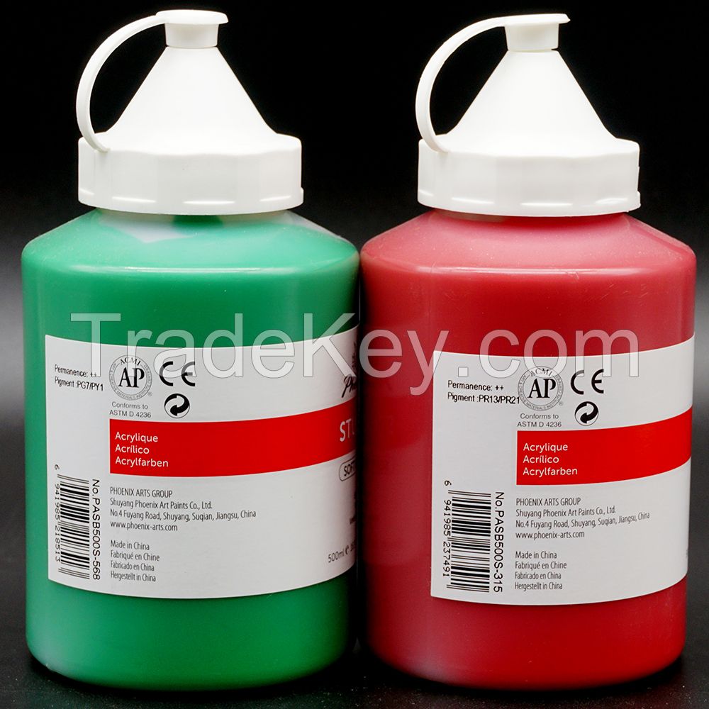 Bulk acrylic paint Package 500ml Acrylic paint