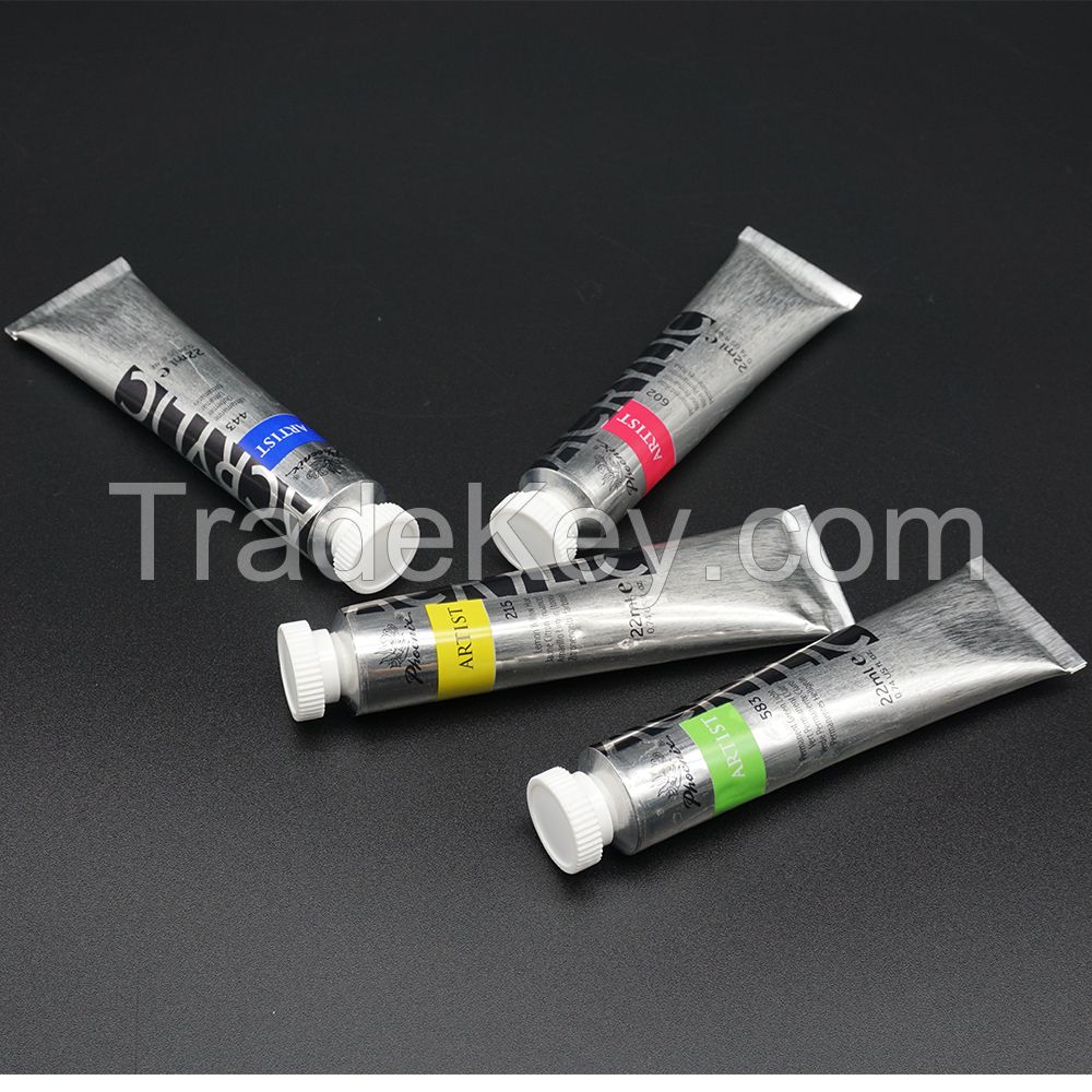 Professional 10 Colors 22ml Outdoor Acrylic Color Art Paint