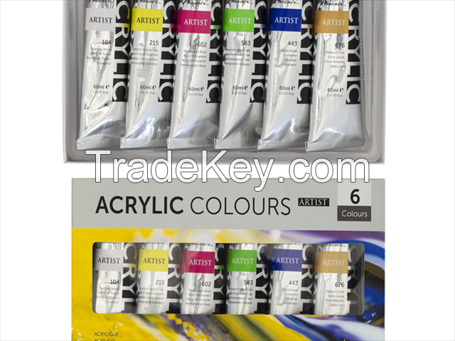 Low Prices Acrylic Paints 10 x 22ml Artist level Wholesale For Canvas in 50 colors with CE certification