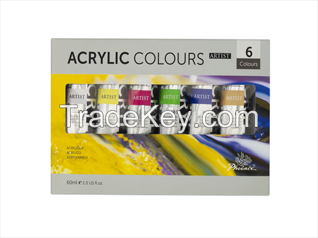 Low Prices Acrylic Paints 10 x 22ml Artist level Wholesale For Canvas in 50 colors with CE certification