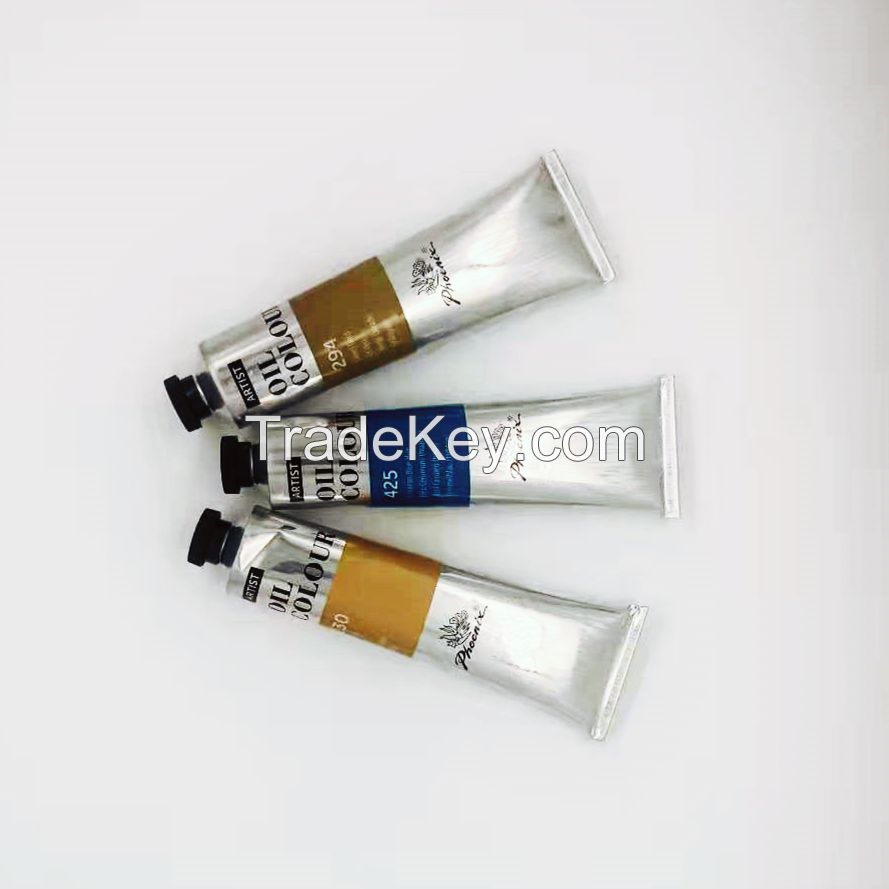 CE 120ml Fine Oil Color Artist Level for Artist Students kids education certified by CE AP ISO for Canvas