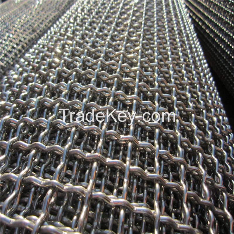 Stainless Steel Crimped Wire Mesh Made In China High Quaility