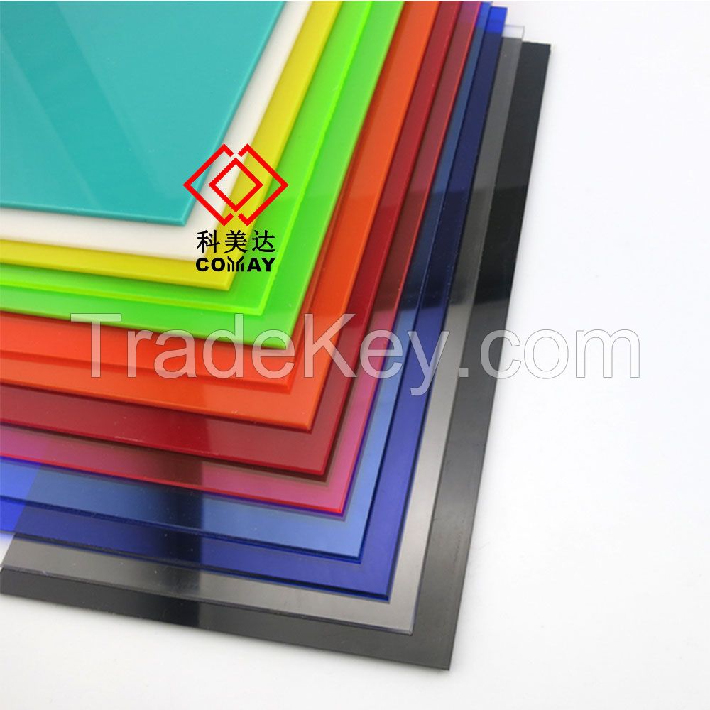 High Quality Customized Size Transparent Cast  Acrylic Sheet