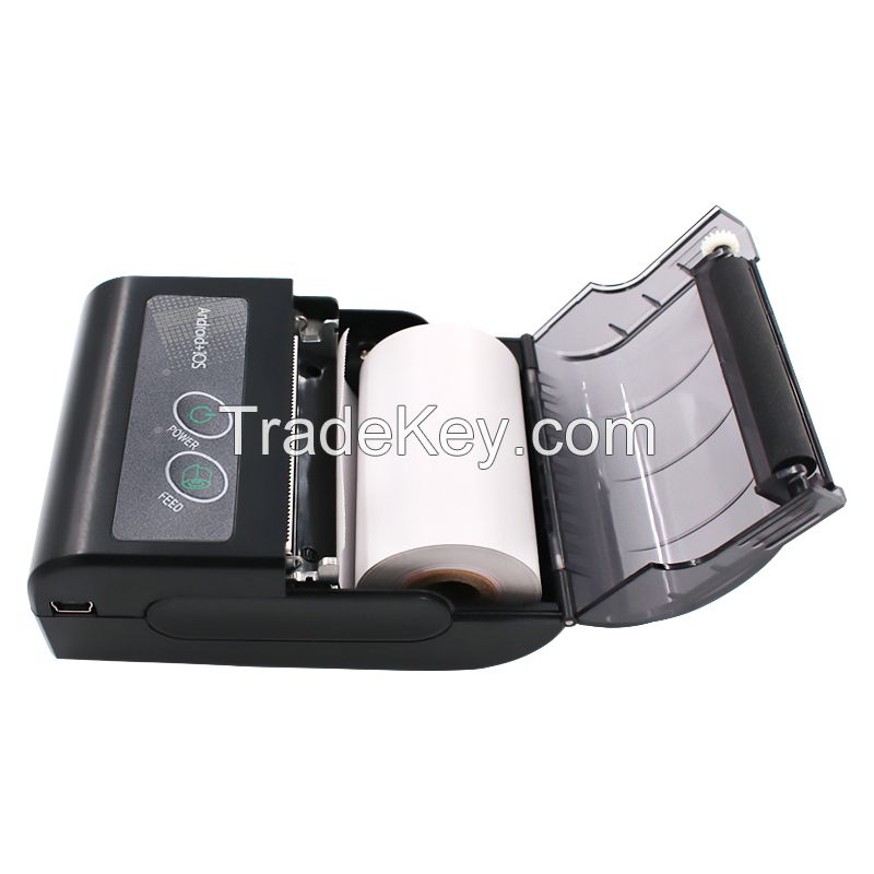 58mm Thermal printer mini portable printer thermal bluetooth 58mm for receipt printing Android mobile use