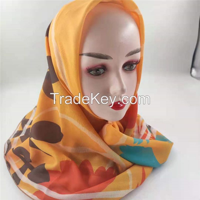 2021 popular bawal new design hot selling hijab for Muslim women