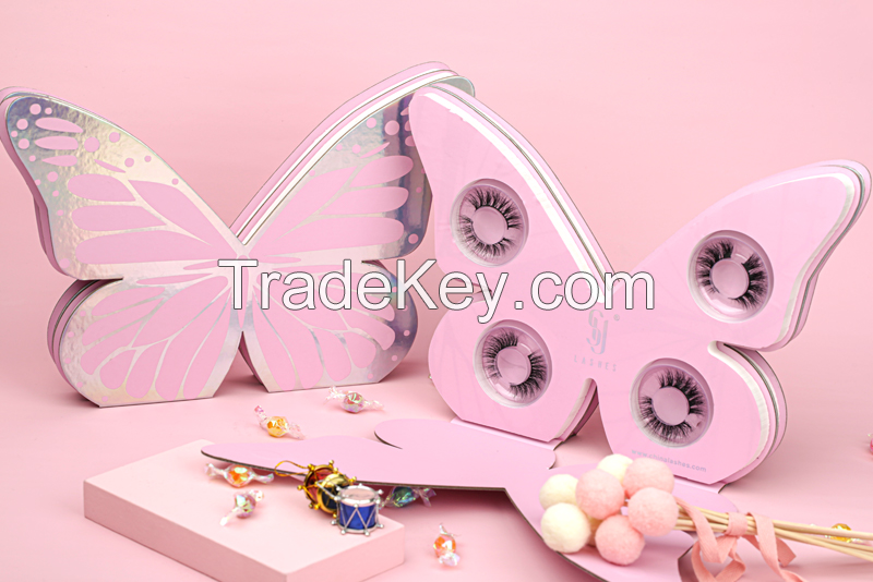 SY shuying Eyelash Vendor Customized Boxes Hand Made High Quality 3D Mink Eyelashes Full Strip Lashes