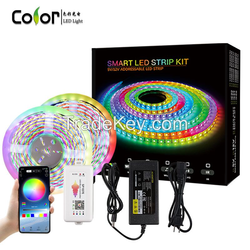 5050 SMD Light Strip Set LED strip kit with Mobile Phone APP