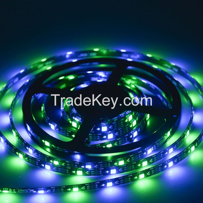 Tape led light flexibility led strip LC8808 30 LEDS per meter DC12V full color
