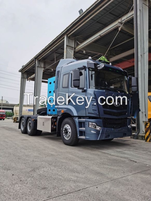 CAMC H7 left hand drive CNG tractor truck