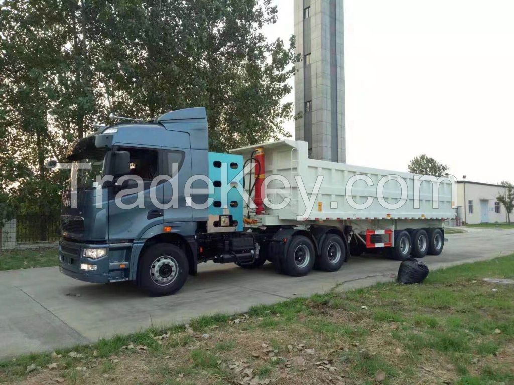 CAMC H9 left hand drive CNG tractor truck