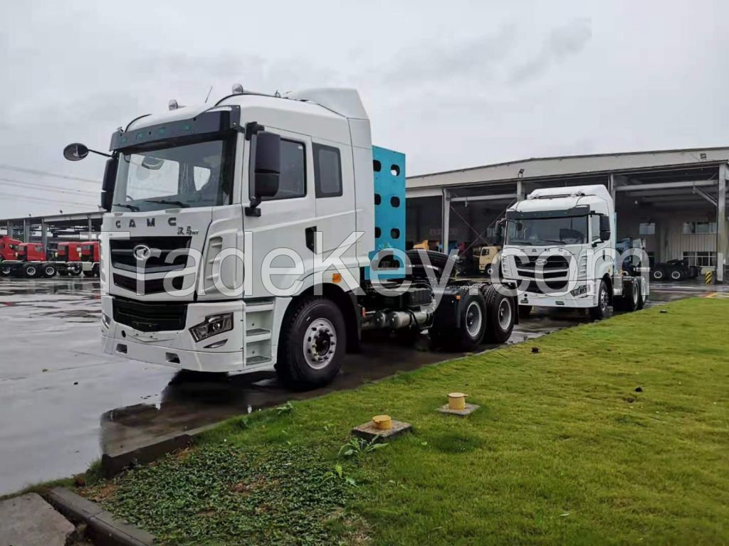 CAMC H7 left hand drive CNG tractor truck