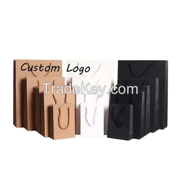 Custom Printed Your Own Logo Cardboard Packaging White Brown Kraft Gif
