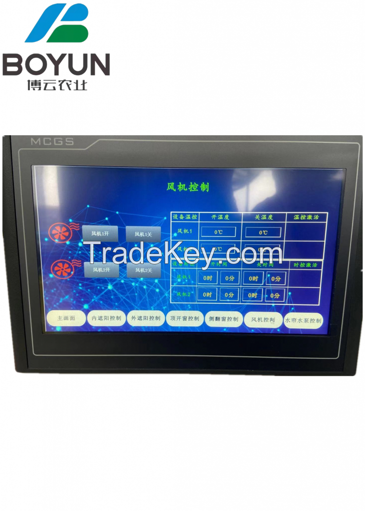 Greenhouse control system is used to monitor greenhouse temperature, humidity and co2