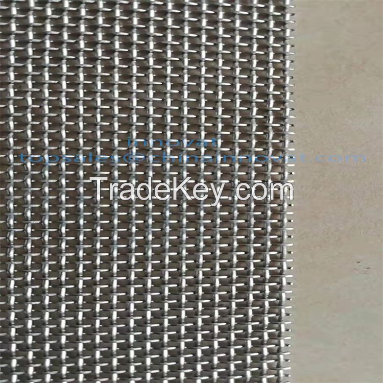 High Quality Plain Weave 316 304 SS Stainless Steel Wire Mesh/Stainless Steel Mesh/Woven Filter Mesh Manufacturer Price