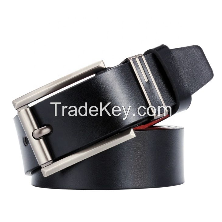 Factory OEM Wholesale Fashion Casual Women Round Buckle Leather Belt