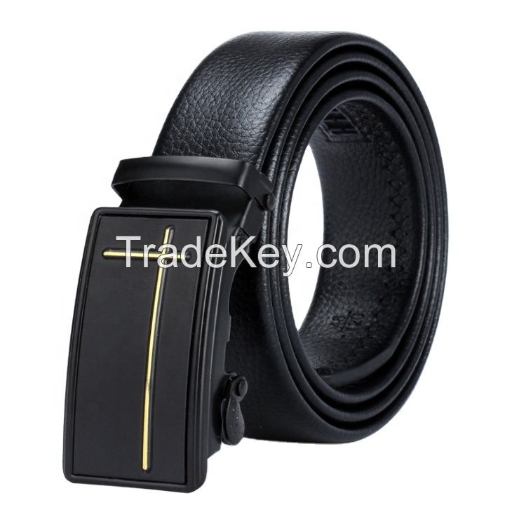 Custom Genuine Leather Belt Man's Automatic Belt