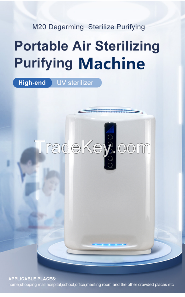 Small all-round air disinfection purifier is suitable for living room and bedroom