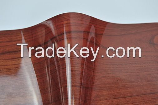 Cheap price fiberboard plate 6mm wood grain melamine mdf