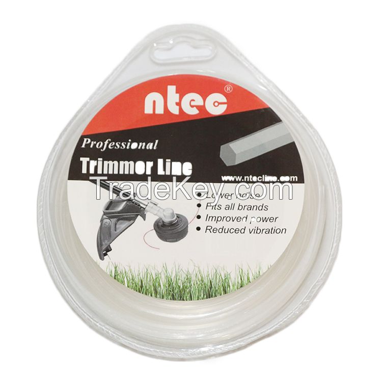  Nylon trimmer line 1LB Blister packing round shape grass cutting lines