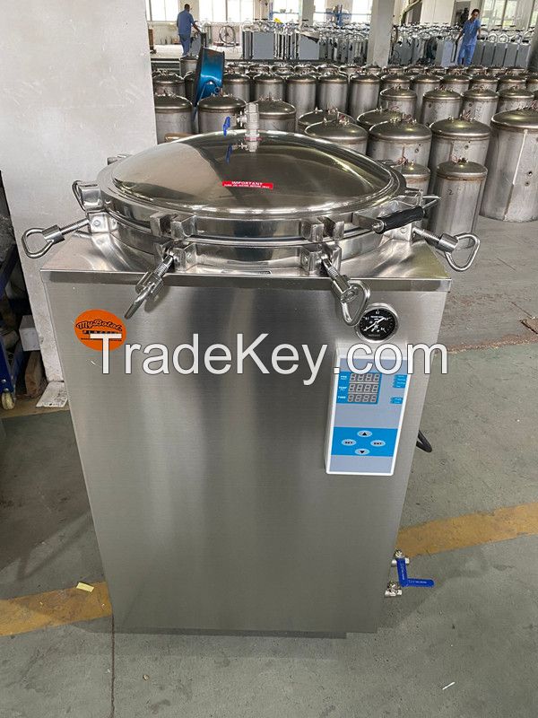 HouYuan 35L - 100L Vertical Pressure Autoclave Food Sterilizer