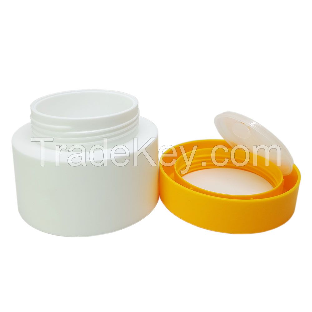 plastic cosmetic jars 100g pp cream containers