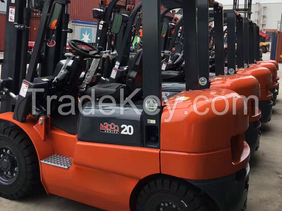 CPCD20 Heli 2 ton 4 wheel diesel forklift trucks for sale