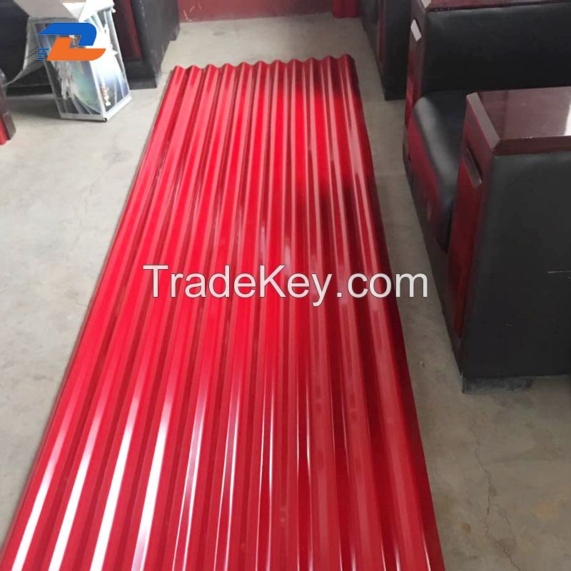 Factory Direct Sale Prepainted Coil Zn 275 And Painted Hot Dipped 60Mm Z100 Galvanized Steel Corrugated Roofing Sheet Machines