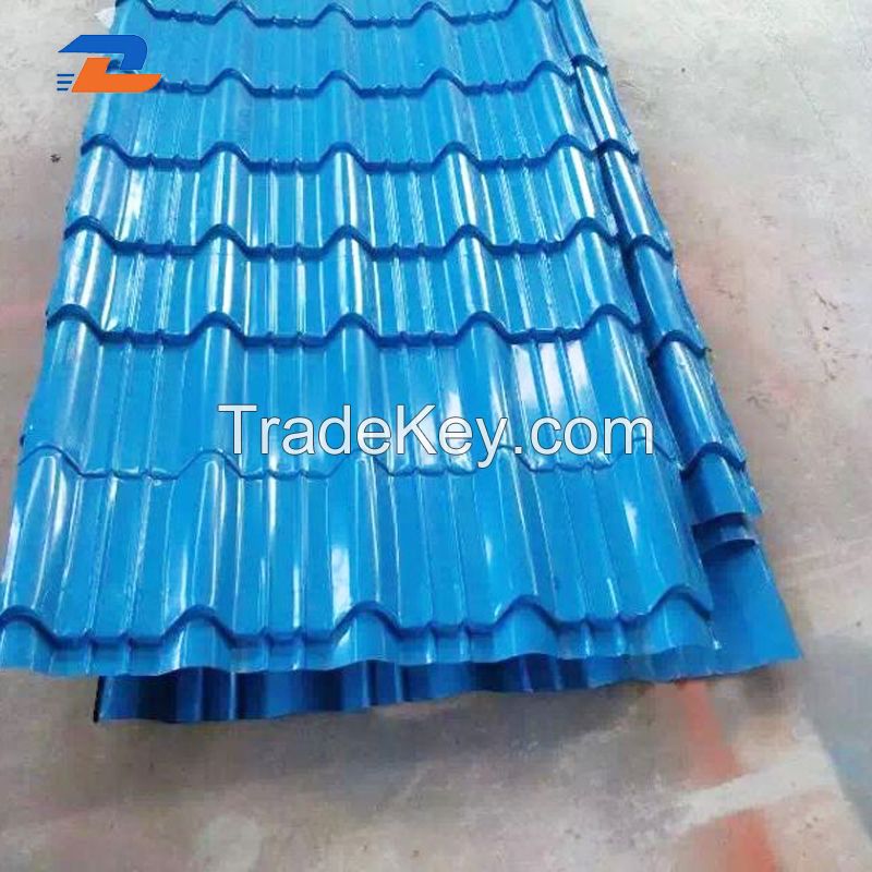 New Product Ppgi/Building Material/Metal/Tianjin Prepainted Gi Structure Zinc 100G Galvanized Steel Roofing Sheet Metal Roof