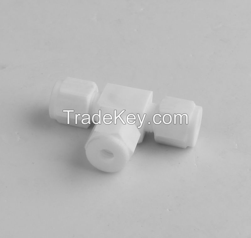 PTFE elbow union OD8mm connector