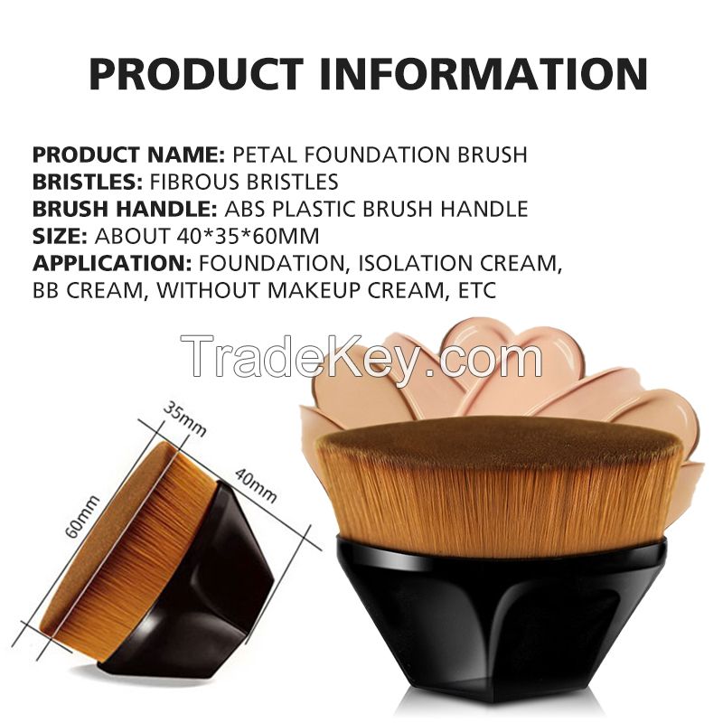 Foundation Brush BB Cream Makeup Brush Loose Powder Flat Brush Kit Mak