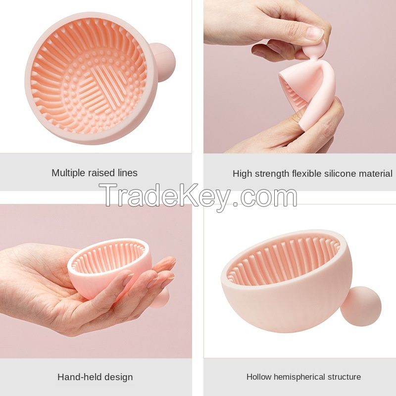 Factory Makeup Tools Make up brush cleaning plate does not hurt the bristles make up brush cleaner silicone wholesale