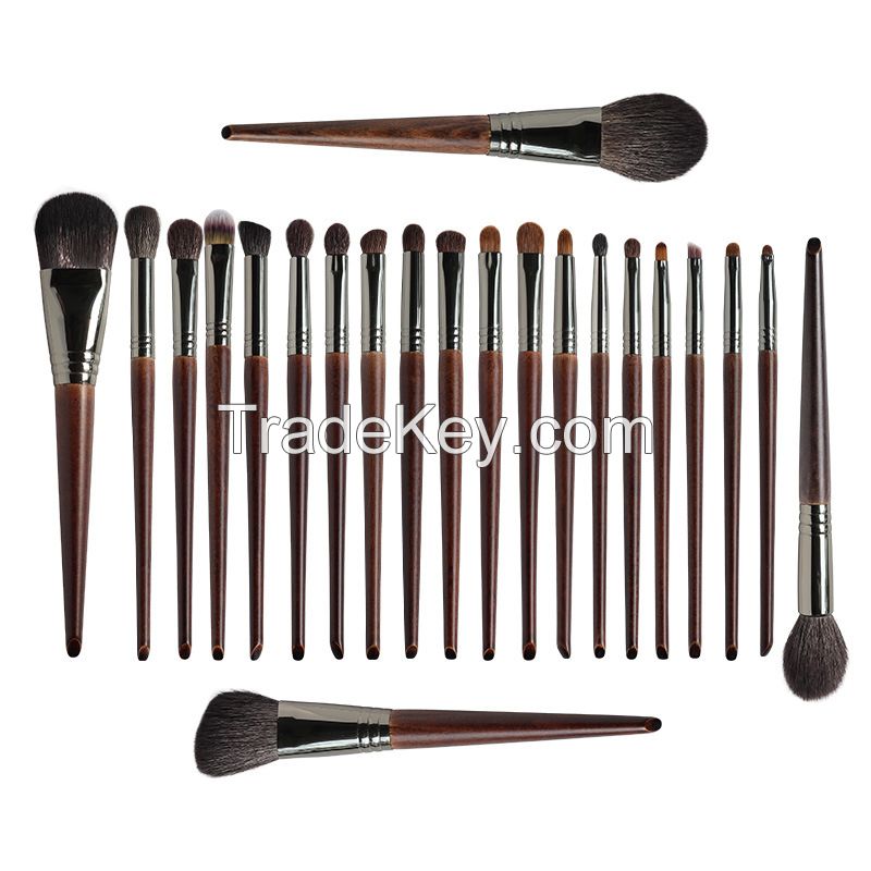 24 portable beauty tools, beauty brushes, wool