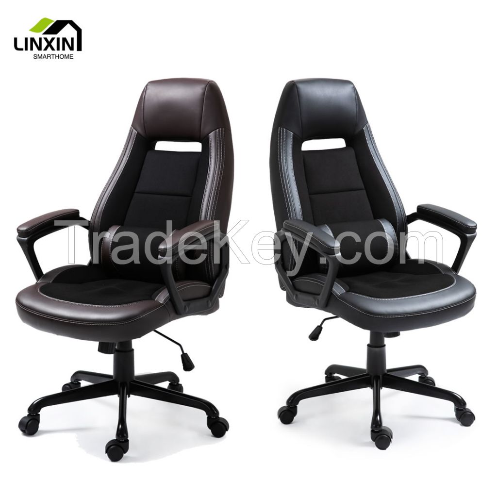 High quality Executive Manager Office Computer Mesh Adjustable Ergonomic Chair Modern Luxury Black Swivel Office Chairs