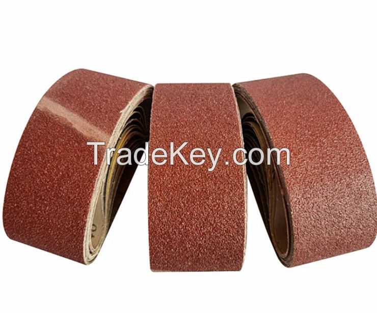 Zirconia sanding abrasive belt for floor wood industry