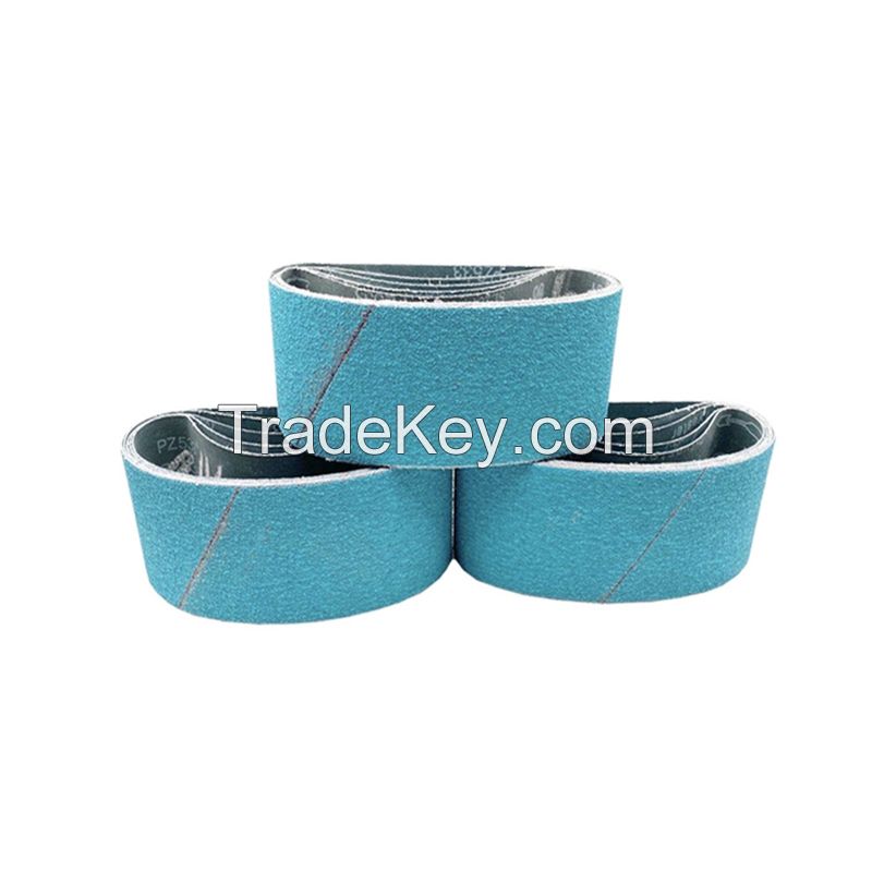 60x3350mm sanding belt Metal Sand Grit 40 60 80 120 Sandcloth Belts for Polishing