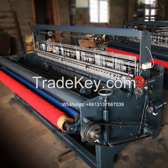 plastic/pvc mat weaving machinery