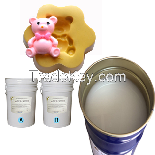 Silicone rubber methyl RTV 107 for PU resin casting
