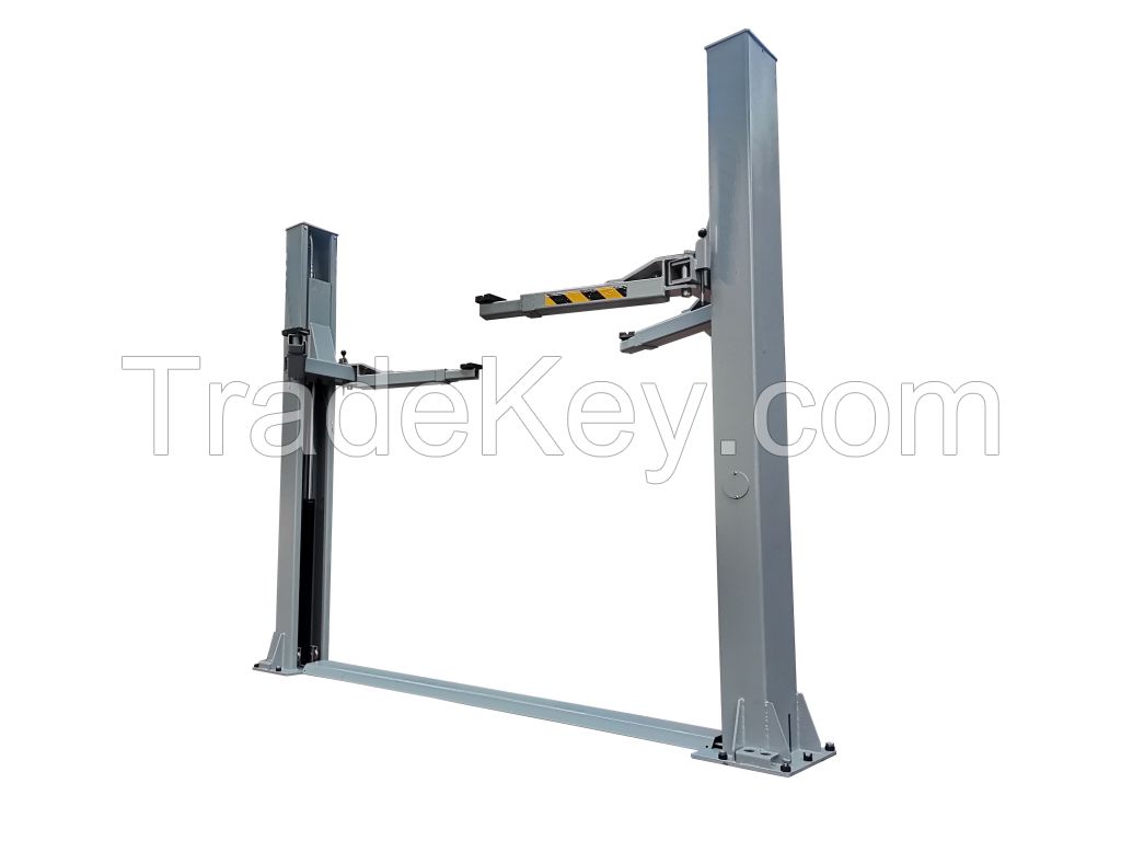 Car Lift LIBA 4t Auto Two Post Clear Floor Car Lift with Low Price for Sale