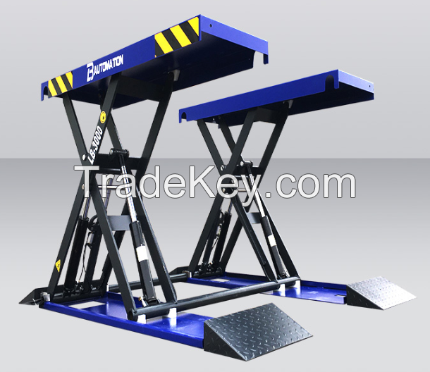 4T On Sale Car Lift China Manufacturer Ce Approved Four Cylinders Hydraulic Car Scissor Lift