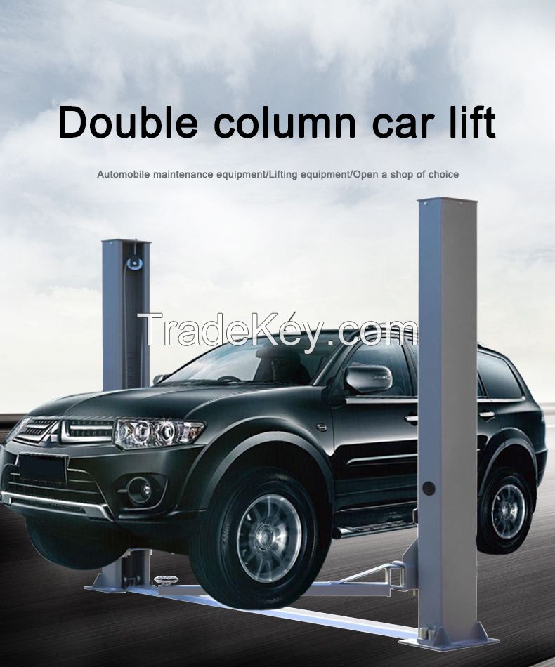 Two Post Car Lift LIBA Vehicles Base Plate Two Auto Post Car Lift Equipment Hoist for Automobile Home Lift