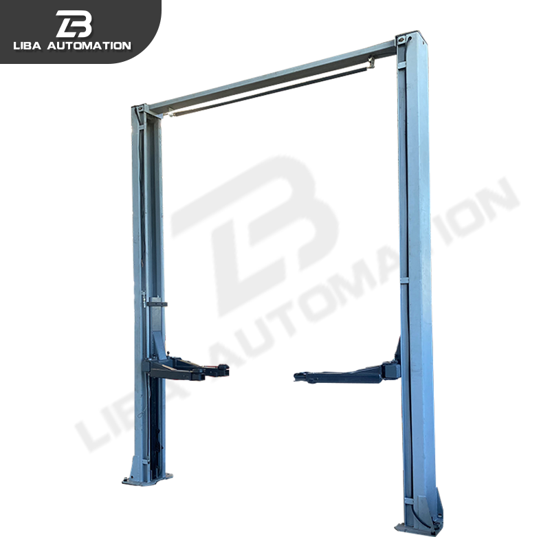 Car Lift LIBA 4000kg weight 1.8m high Two Post Clear Floor Car Lift Price for Sale