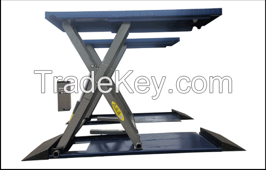 5 Tons Four Cylinder  hydraulic scissor lifts Lifting Equipment for Workshop