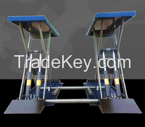 5 Tons Four Cylinder  hydraulic scissor lifts Lifting Equipment for Workshop