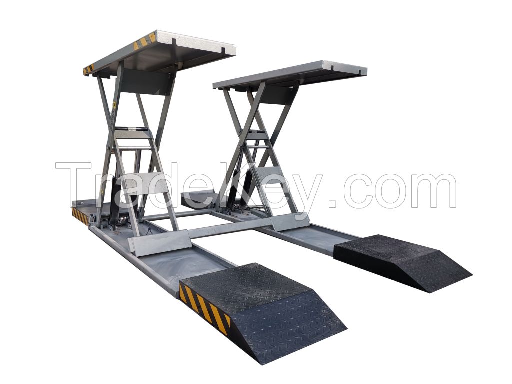 1.5M 5T CE Hydraulic Electric Stationary Scissor Car Lift  