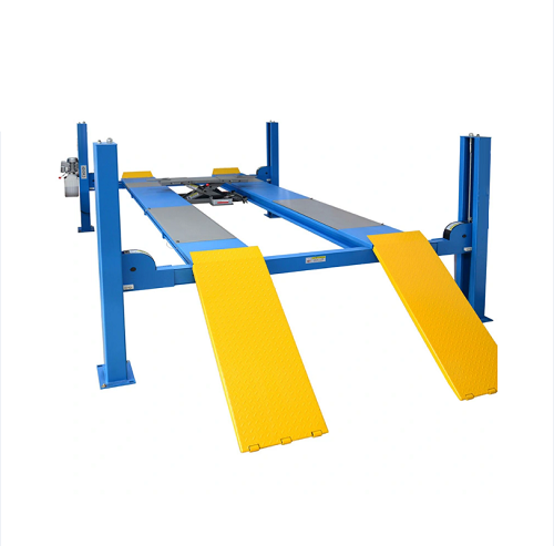 Car Lift LIBA 4t Used 4 Four Post Wheel Electric Alignment Car Lift for Sale