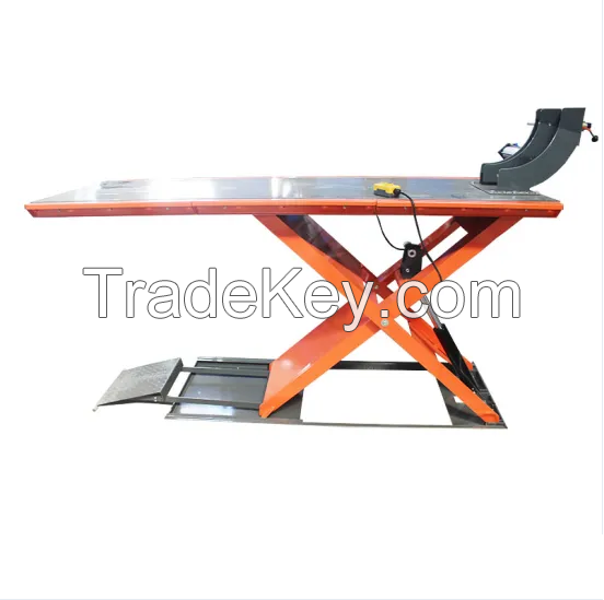 900kg CE Approval Good Quality Motorcycle Lift with Quick Speed Lifting